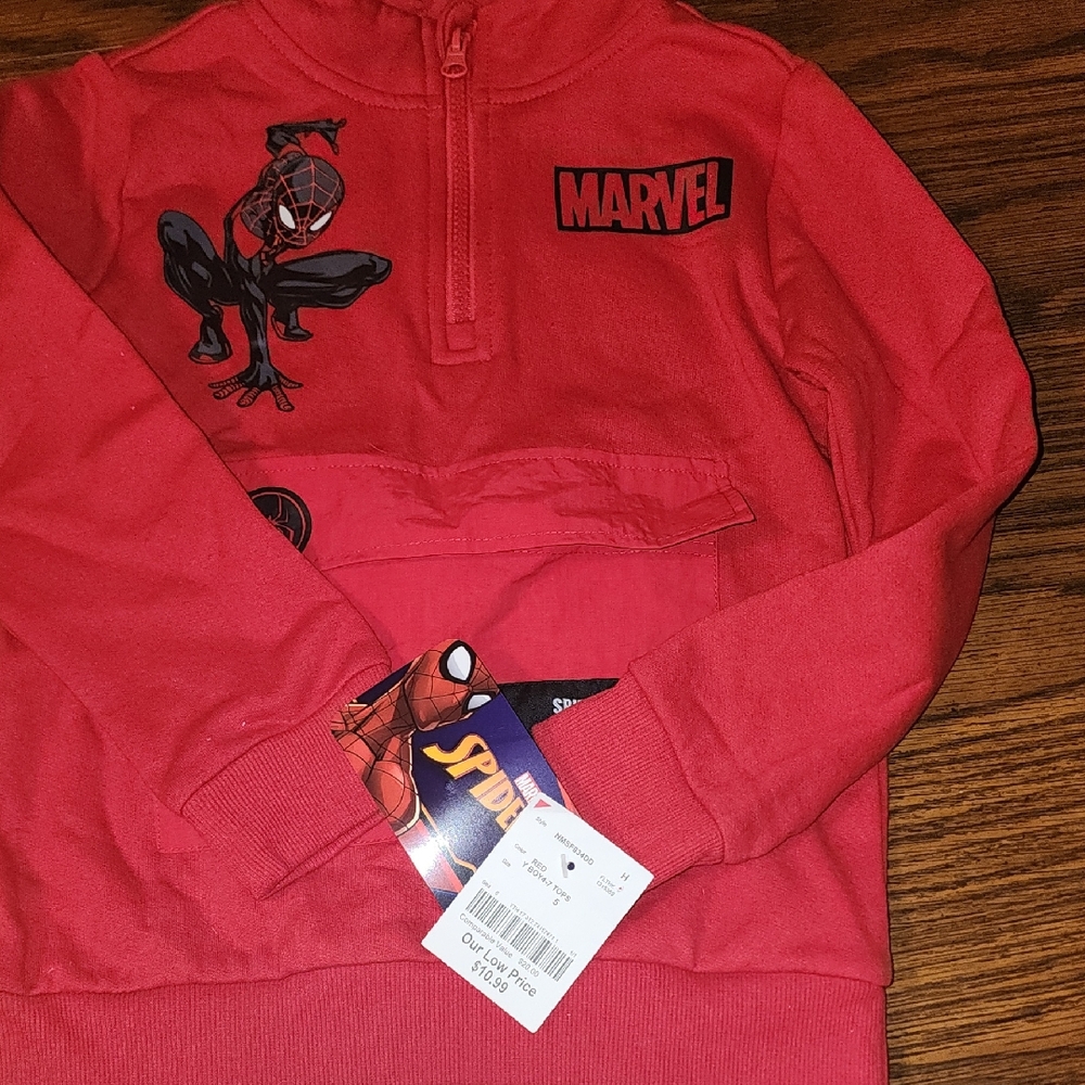 Marvel Red Spider-Man Sweatshirt
